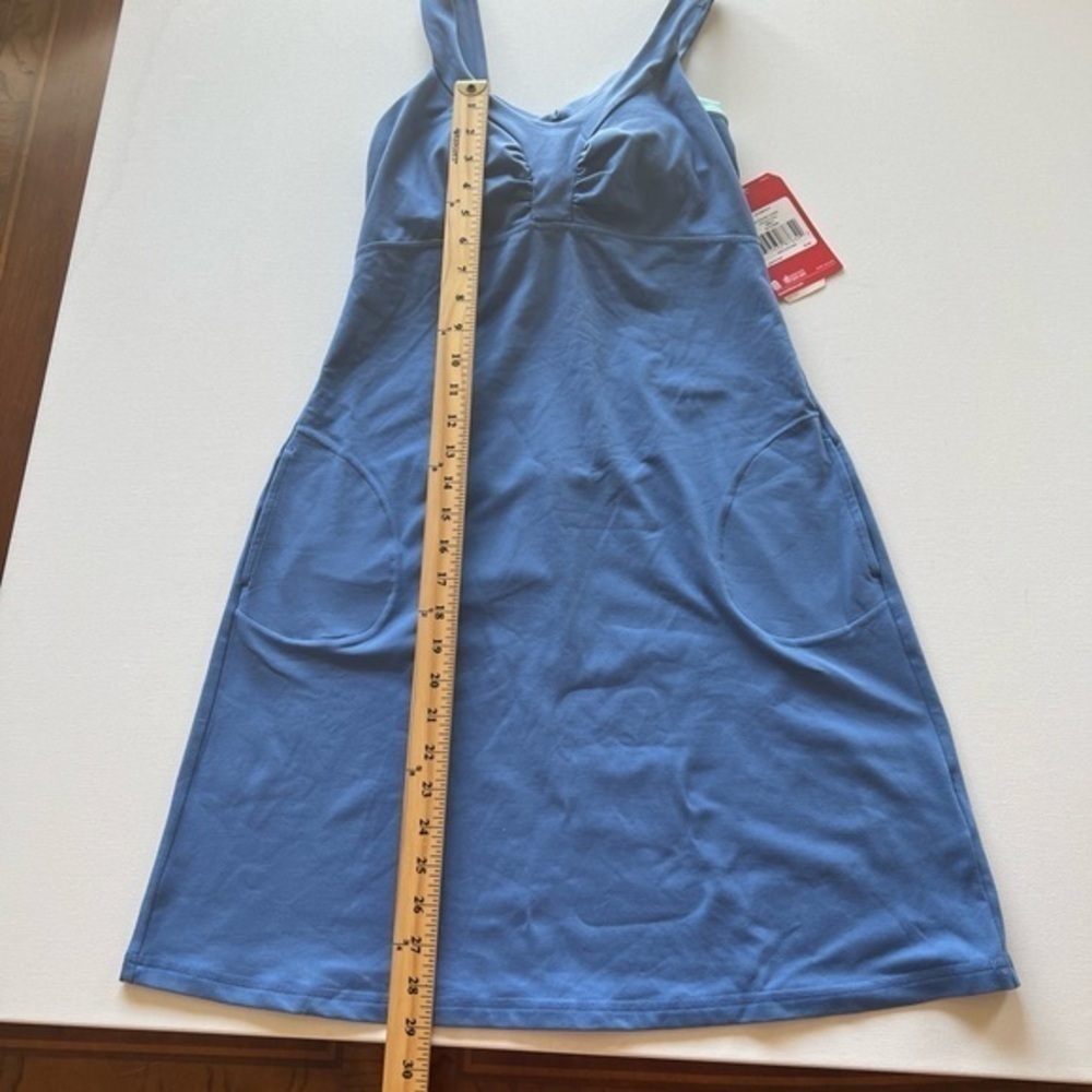 NWT North Face Women's Cadence Sleeveless Dress Magic Vintage Blue Size S (X) - Picture 2 of 6